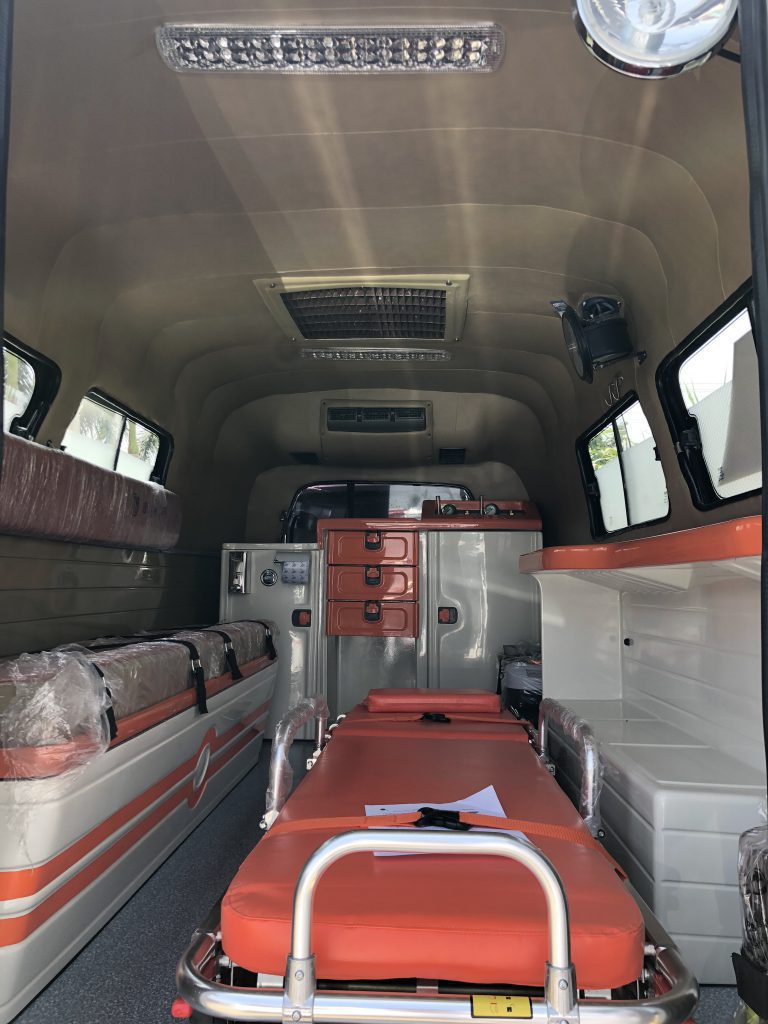 Shehzore Ambulance interior