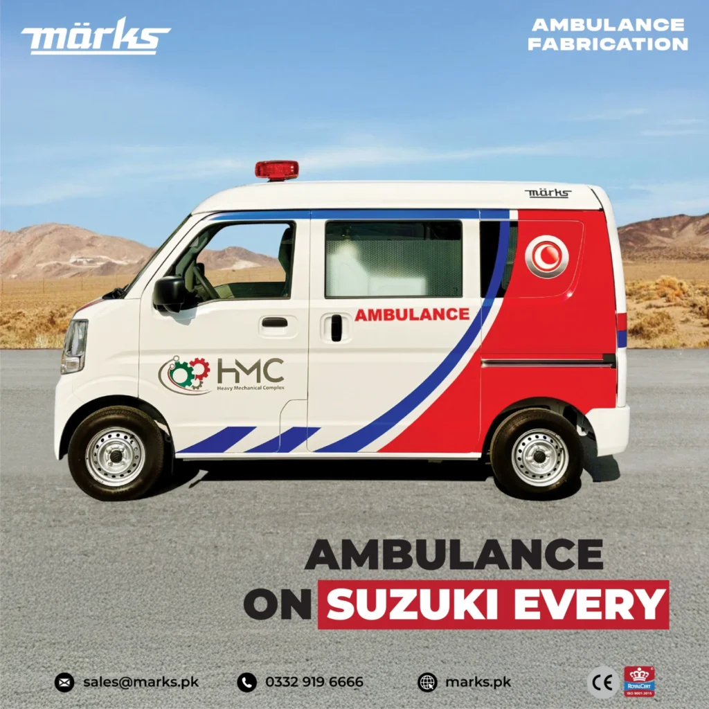 suzuki ambulance fabrication by marks