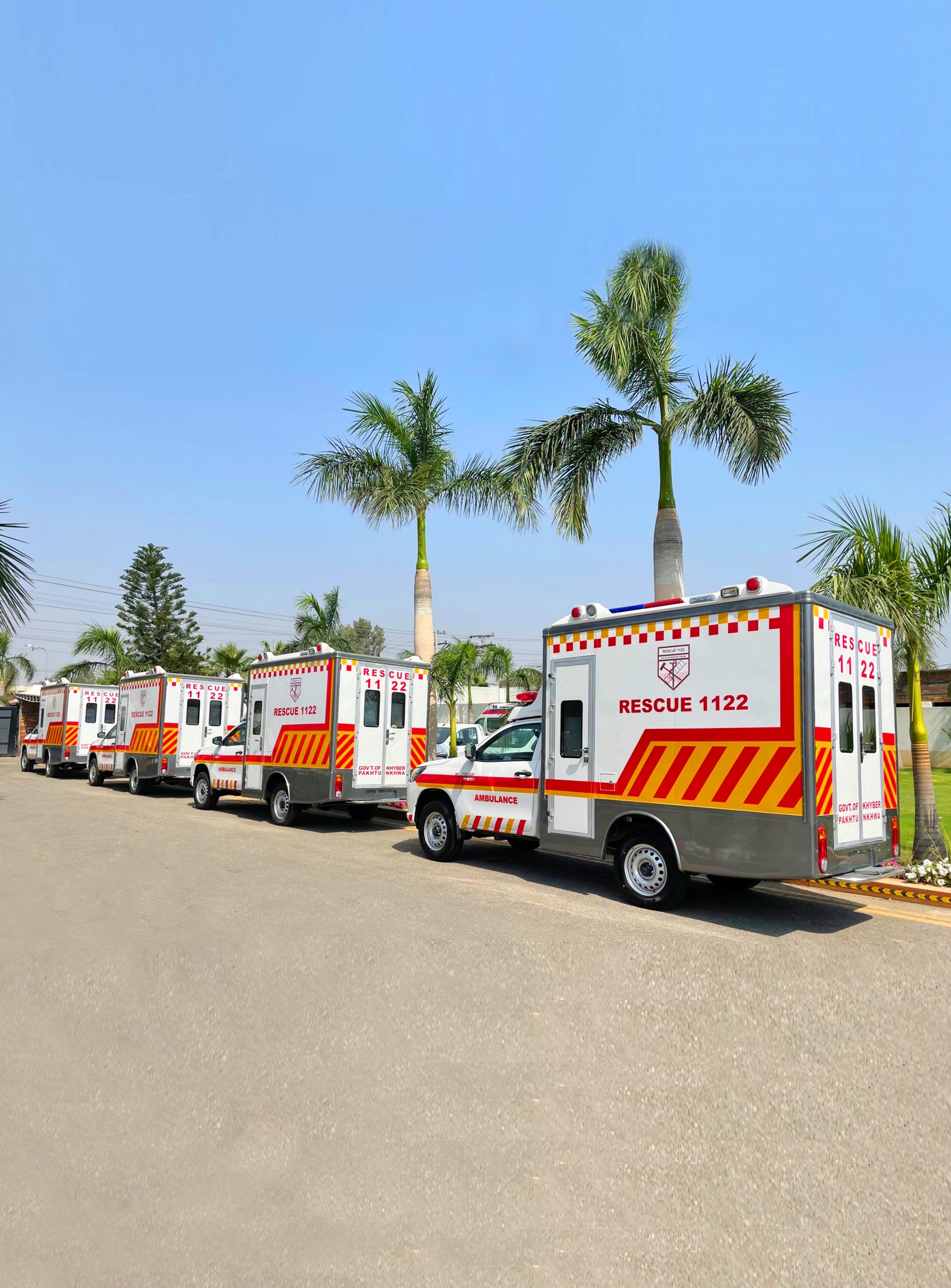 Latest Hilux Ambulance (PU panels) - Most Advance Equipped Ambulance