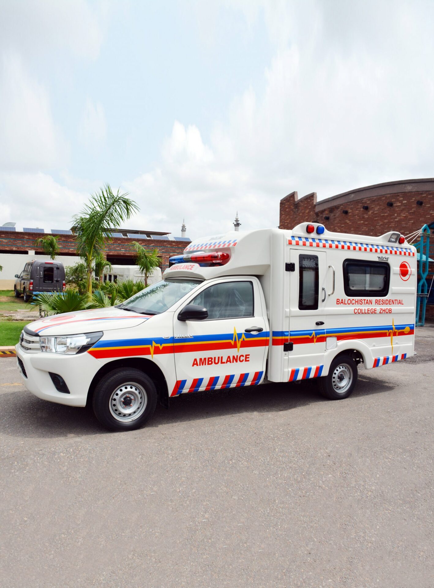 Hilux Ambulance (Double Cabin Canopy) - Marks