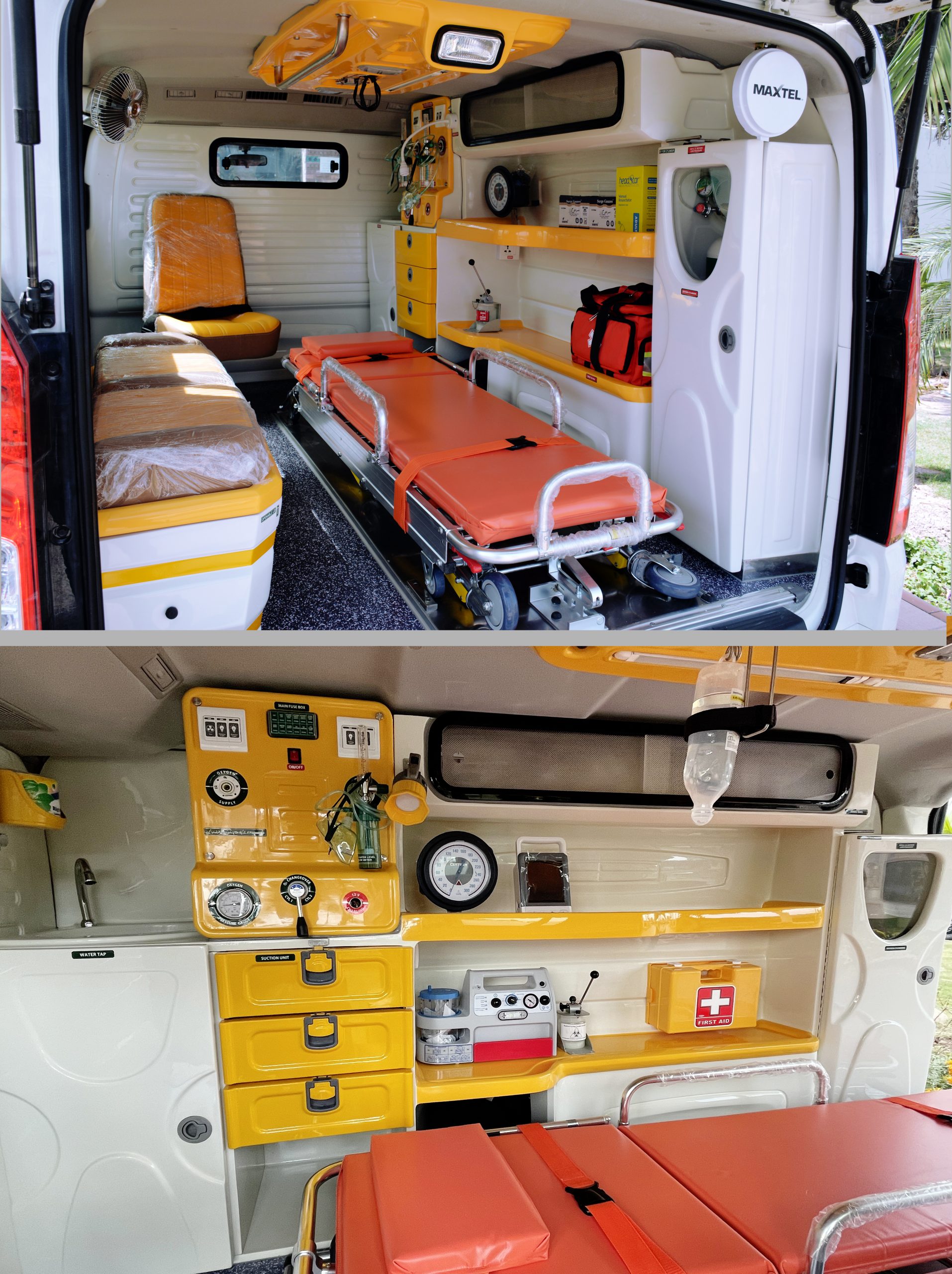Hiace Van (Std. Roof) Life Saving Ambulance - Marks